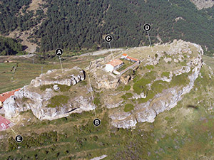 El Castillo de Gúdar, un nido de águilas en la Peña Magdalena