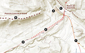 La compleja posición de la Loma de la Solana (Cañada Vellida)