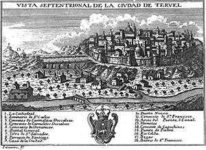 La muralla de Teruel: Una historia en blanco y negro