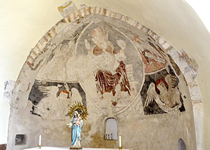 Las pinturas templarias de Camañas