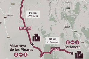 La Ruta de los castillos de las órdenes militares en la provincia de Teruel