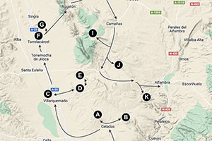 Posiciones de la guerra civil en la Comarca Comunidad de Teruel (I)